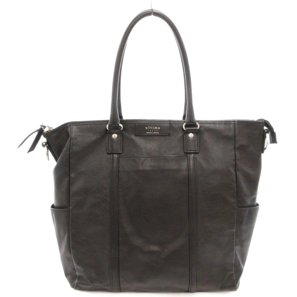ultima Business Bag Shoulder Handbag Leather Black FF